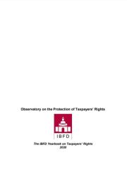 The IBFD Yearbook on Taxpayers' Rights 2020